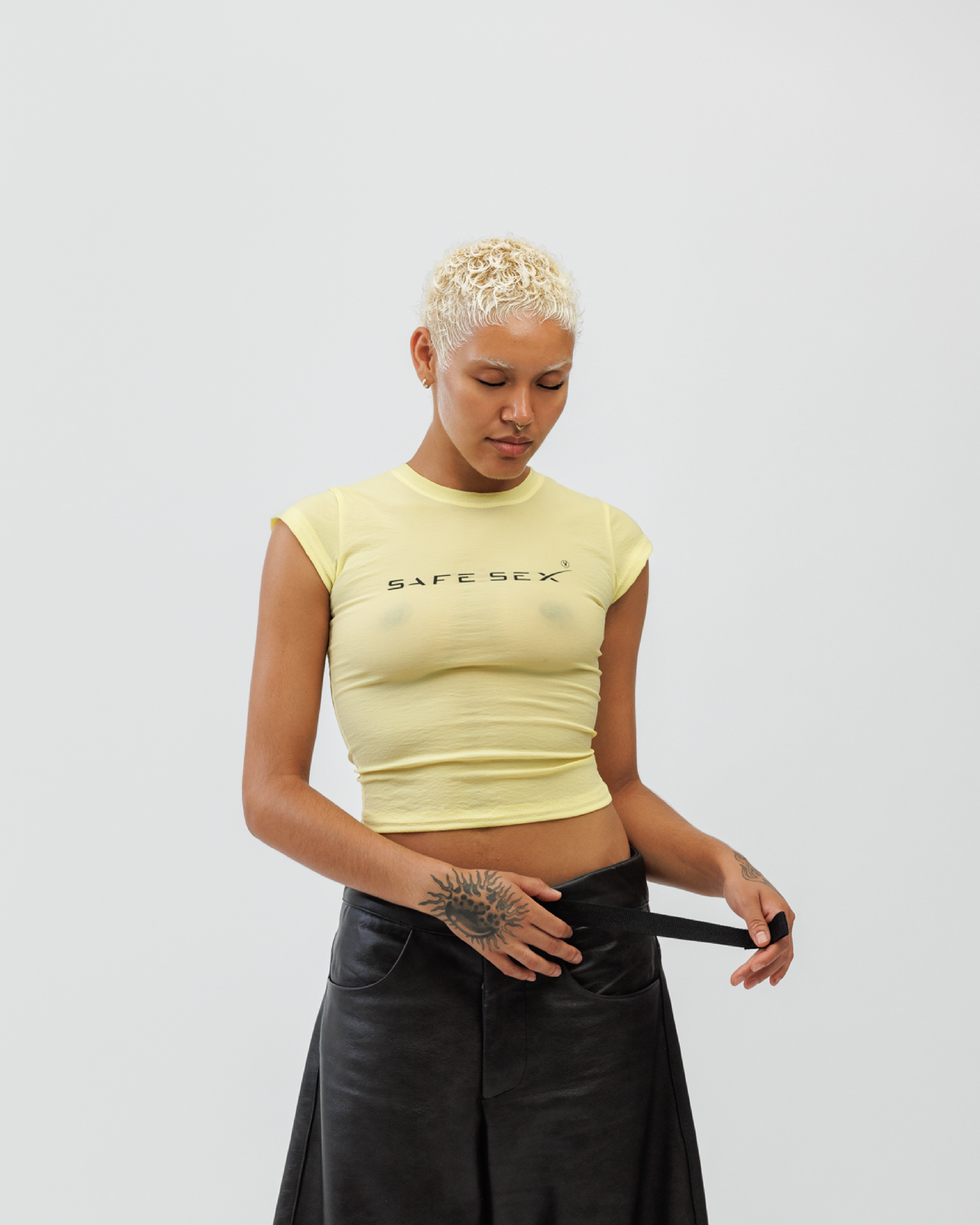 Safe Sex T-Shirt (Yellow)